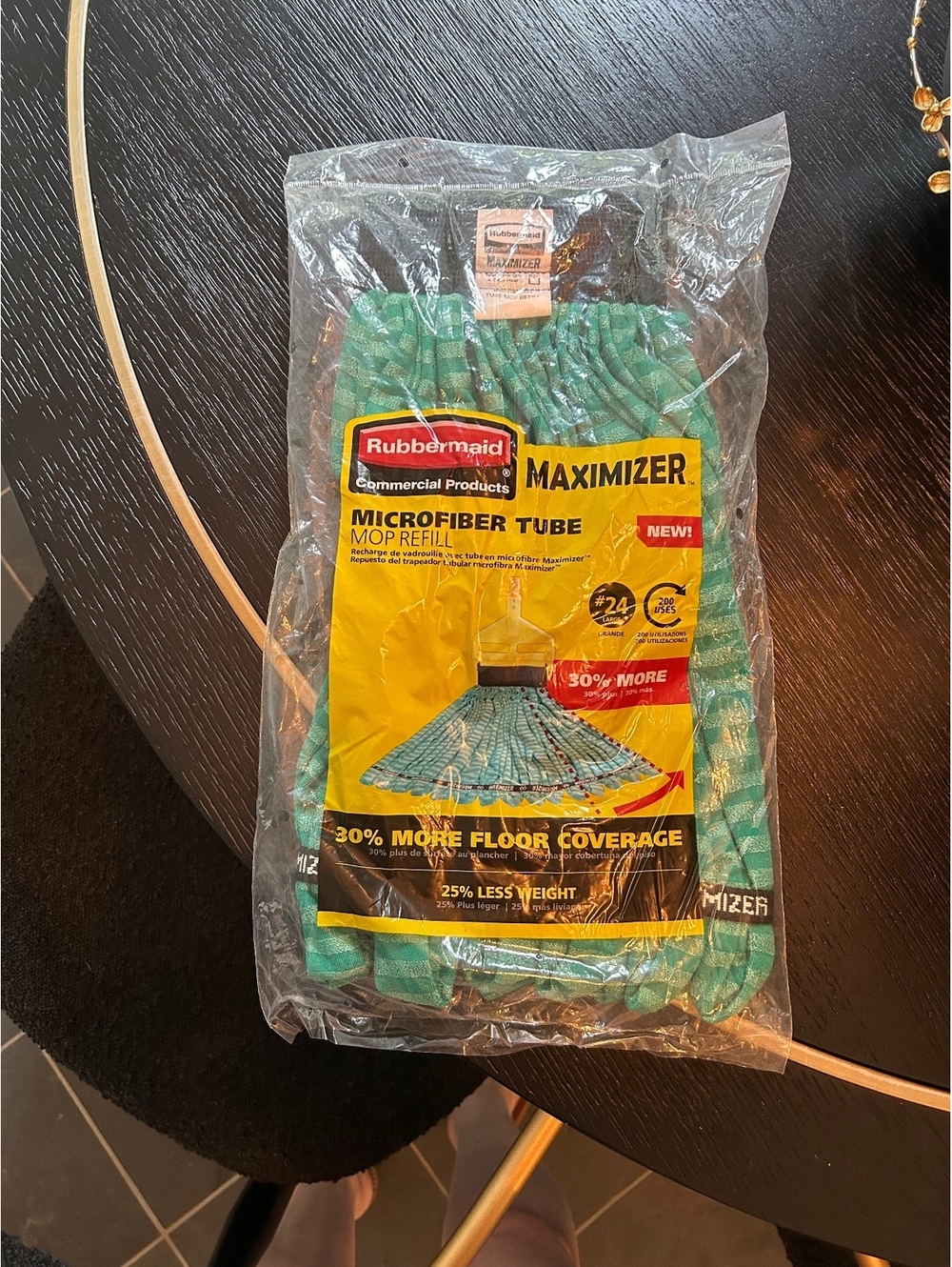 Rubbermaid Maximizer Microfiber Tube Mop Refill